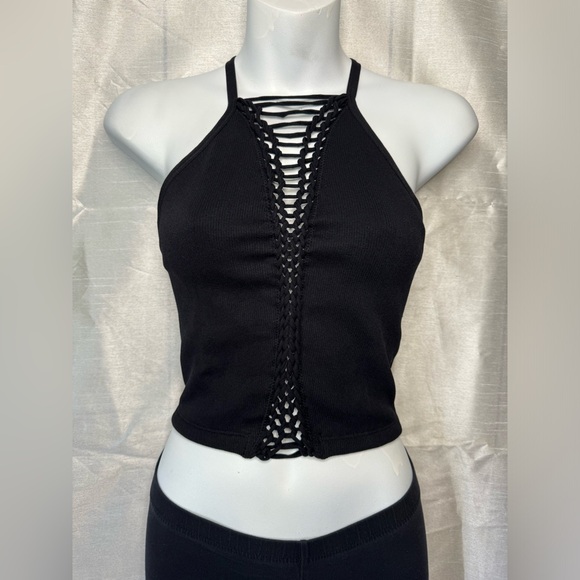 Fabletics Tops - Ribbed Seamless Braided Tank